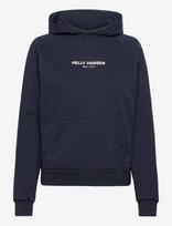 Helly Hansen - W Core Hoodie - Sportinis džemperis su gobtuvu - Tamsiai mėlyna