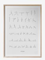 Kunskapstavlan® - Yoga - Iliustracijos - Balta