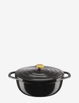Tefal - Air Oval Stewpot 30 Cm / 5,7 L. Grey - Troškintuvas - Juoda