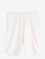 Lindex - Biker Shorts In Cotton - Dviratininko šortai - Balta