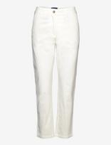 Gant - Slim Chinos - Chino stiliaus kelnės - Balta