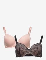 Dorina - Chloe-2Pp Light Padded Demi - Paminkštinta liemenėlė - Marga / raštuota