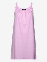 Lauren Ralph Lauren Homewear - Lrl Double Strap Button Gown - Naktiniai marškiniai - Rožinė