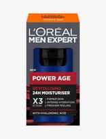 L'Oréal Paris - L'oréal Paris Men Expert Power Age Revitalising Moisturiser For Normal Skin 50 Ml - Drėkinamasis veido kremas - Nude