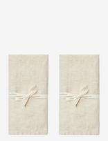 Compliments - Arles Napkin 45X45 Cm - 2 Pack - Audinių servetėlės - Smėlio