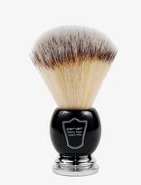 Parker - Black Chrome Handle Synthetic Bristle Shave Brush - Skutimosi šepetėlis - Juoda
