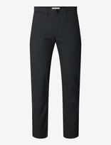 Selected - Slm175-Slim Miles Brushed Pant Noos - Klasikinės kelnės - Pilka