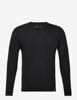 Danish Endurance - Core Merino Baselayer Shirt (Men) 1-Pack - Marškinėliai ilgomis rankovėmis - Juoda
