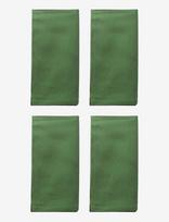 Kähler - Hammershøi Poppy Napkin 45X45 Cm Green 4 Pcs. - Audinių servetėlės - Žalia