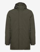 Knowledge Cotton Apparel - Climate Shell™ Jacket - Grs/Vegan - Parka stiliaus striukė - Chaki spalva