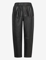 DEPECHE - Pants - Odinės tamprės-kelnės - Juoda