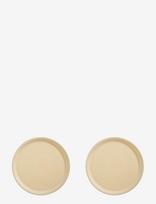 OYOY Living Design - Yuka Lunch Plate - Pack Of 2 - Maža lėkštė - Kreminė spalva