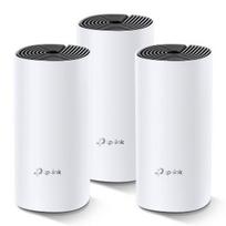 Maršrutizatoriai TP-Link  Whole Home Mesh WiFi System Deco M4 (3-Pack) 802.11ac, 300+867Mbit/s, 10/100/1000Mbit/s, Ethernet LAN (RJ-45) ports 2, Mesh Support Yes, MU-MiMO Yes, Antenna type 2xInternal
