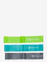 Gaiam - Gaiam Restore Mini Band Kit 3-Pack - Jogos blokeliai ir dirželiai - Marga / raštuota