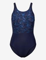 Speedo - Womens Hyperboom Placement Muscleback - Maudymosi kostiumėlis - Mėlyna