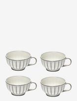 Serax - Cappuccino Cup White Inku By Sergio Herman Set/4 - Kavos puodelis - Balta