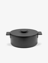 Serax - Pot Enamel Cast Iron D26 Surface By Sergio Herman - Troškintuvas - Juoda