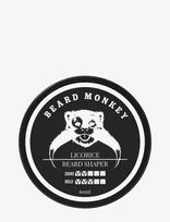 Beard Monkey - Beard Shaper Licorice - Barzdos vaškas ir barzdos balzamas - Nude