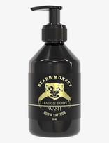 Beard Monkey - Hair & Body Wash Oud & Saffron - Voniai ir dušui - Nude