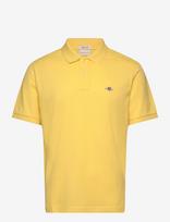 Gant - Classic Regular Polo Shirt - Marškinėliai trumpomis rankovėmis - Geltona