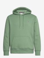Gant - Reg Shield Hoodie - Džemperis - Žalia