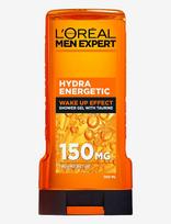 L'Oréal Paris - L'oréal Paris Men Expert Hydra Energetic Wake Up Effect Shower Gel For Normal Skin 300 Ml - Voniai ir dušui - Nude