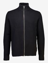 Lindbergh - Knitted Zip Cardigan - Megztinis su užtrauktuku - Juoda