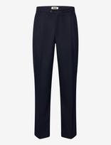 Woodbird - Wbben Suit Pant - Klasikinės kelnės - Tamsiai mėlyna