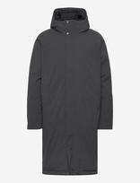 Revolution - Long Puffer Jacket - Parka stiliaus striukė - Pilka