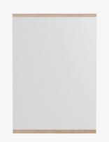 MOEBE - Rectangular Wall Mirror, 50X70, Oak  (Fsc 100%) - Sieninis veidrodis - Ruda
