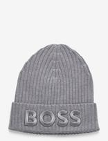 BOSS - Lara_Hat - Kepurė - Pilka