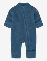 Mikk-line - Wool Baby Suit - Flisinis kombinezonas - Mėlyna
