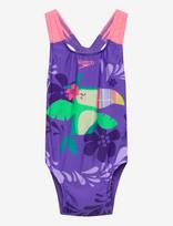 Speedo - Girls Digital Printed Swimsuit - Sportinis maudymosi kostiumėlis - Violetinė
