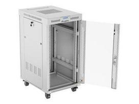 Serveriai Lanberg  Rack cabinet 19" free-standing 22U/600x800 (flat pack) with glass door lCD V2, grey |