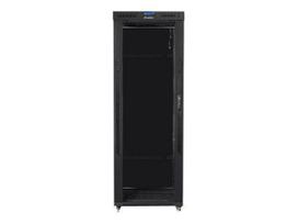 Serveriai Lanberg  Rack cabinet 19" free-standing 42U/800x800 (flat pack) with glass door lCD V2, black |