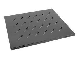 Kitos prekės Lanberg  19" fixed shelf 1U/465x515mm max load capacity up to 120kg, black |