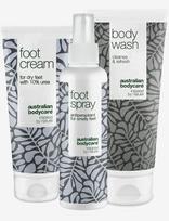 Australian Bodycare - 3 Step Foot Care - Refreshing & Moisturing Foot Care - Pėdų kremas - Nude