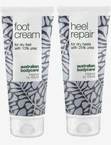 Australian Bodycare - Foot Care Duo - For Dry Feet & Cracked Heels - Pėdų kremas - Nude