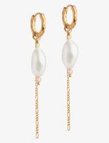 Enamel Copenhagen - Adeline Earring - Kabantys auskarai - Aukso