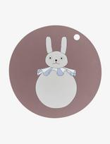 OYOY MINI - Placemat Rabbit Pompom - Padėkliukas - Rožinė