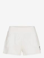 RS Sports - Women's Performance Court Shorts - 2 In 1 With Ball Pockets - Sportiniai šortai - Balta