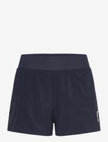 RS Sports - Women's Performance Court Shorts - 2 In 1 With Ball Pockets - Sportiniai šortai - Tamsiai mėlyna
