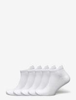ZEBDIA - 5-Pk Ancle Running Socks - Futbolo kojinės iki kulkšnių - Balta