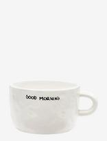 Anna + Nina - Good Morning Cappuccino Mug - Kavos puodelis - Kreminė spalva