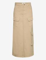 IVY Copenhagen - Ivy-Augusta Utility Maxi Skirt Khak - Ilgas sijonas - Chaki spalva