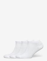 Movesgood - Ankel Bamboo 3-Pack - Futbolo kojinės iki kulkšnių - Balta