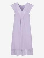 Damella Of Sweden - Nightdress No Sleeve - Naktiniai marškiniai - Violetinė