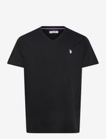 U.S. Polo Assn. - Uspa T-Shirt V-Neck Cem Men - Marškinėliai trumpomis rankovėmis - Juoda