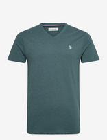 U.S. Polo Assn. - Uspa T-Shirt V-Neck Cem Men - Marškinėliai trumpomis rankovėmis - Mėlyna