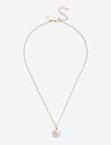 Coach Accessories - Co Nk Coin Pearl C Short Pendant - Perlų vėriniai - Aukso